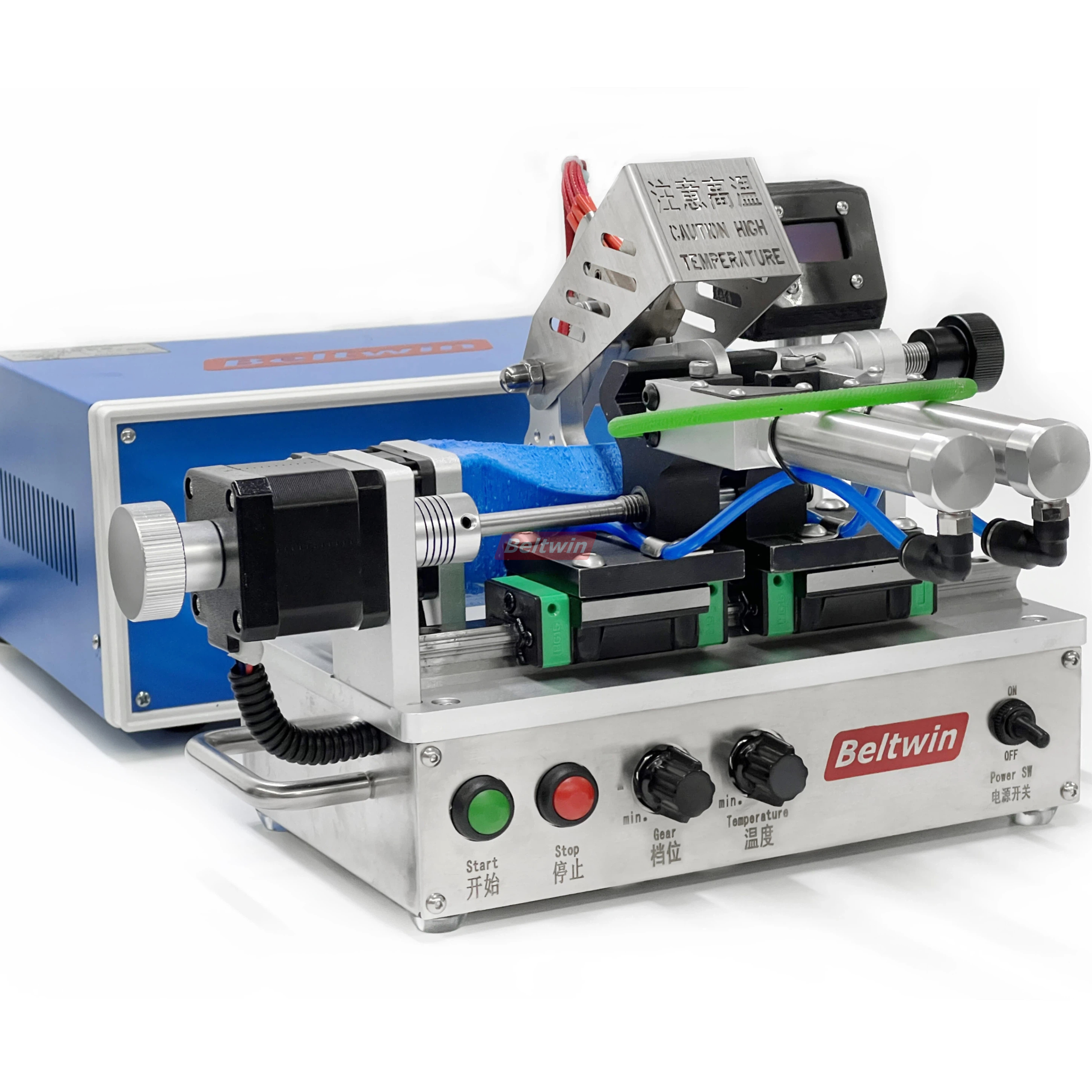 Полуавтоматический комплект для стыковки круглых клиновых ремней из полиуретана